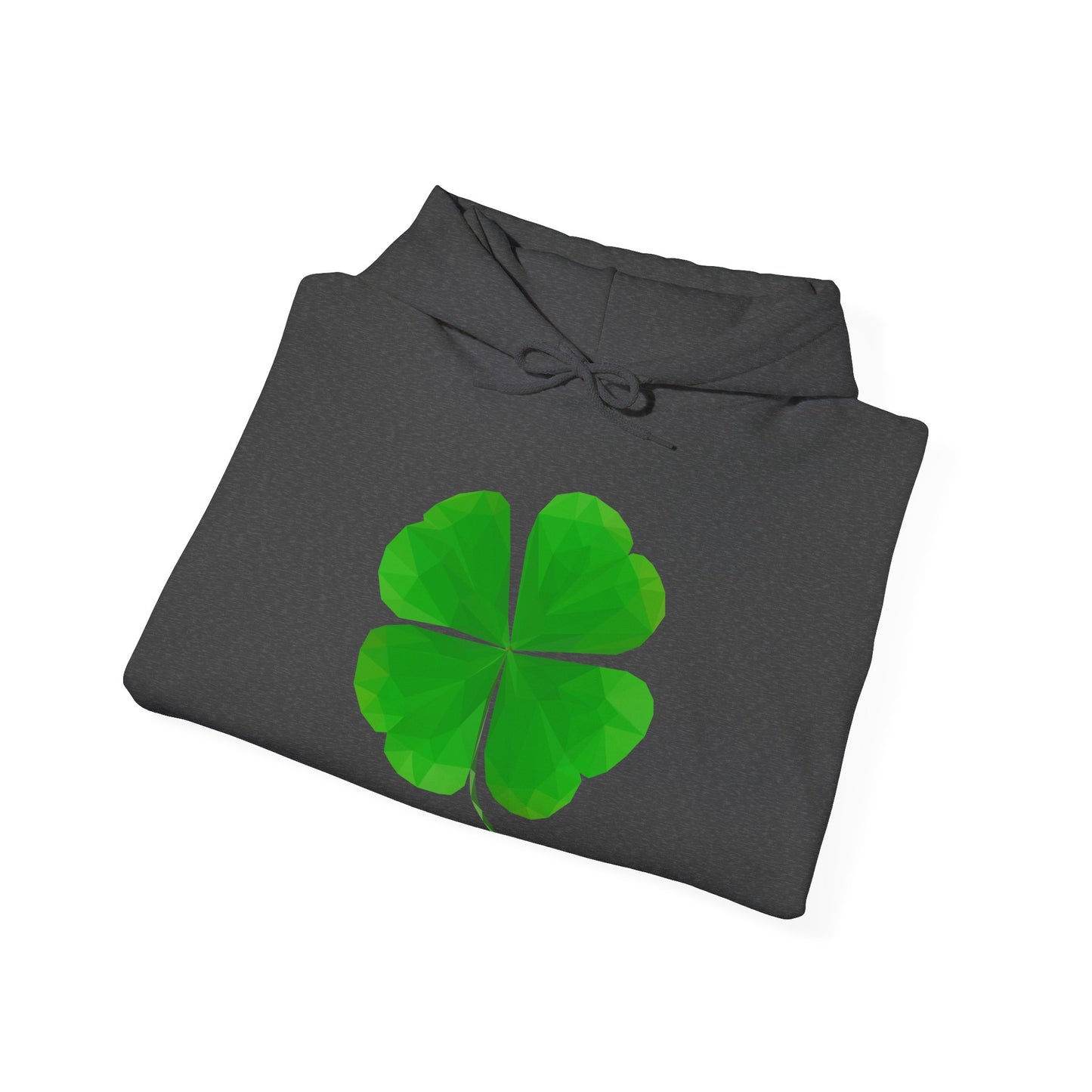 St. Patrick's Day Clover Hoodie, Unisex Lucky Sweatshirt, Eco-Friendly Hoodie, Holiday Gift, Comfort Wear, Shamrock Apparel