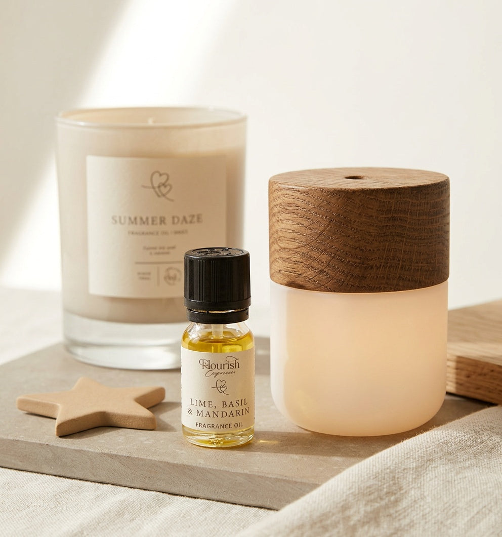 Diffuser Oils: Lime, Basil & Mandarin 1