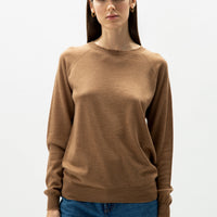 Extra Fine Merino Wool 3D-Knit Crewneck Sweater
