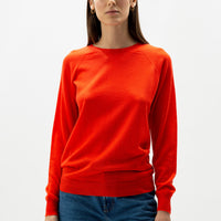 Extra Fine Merino Wool 3D-Knit Crewneck Sweater