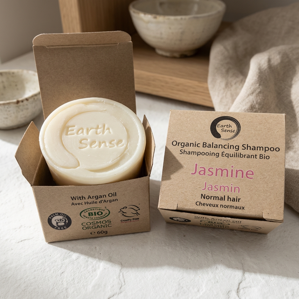 Organic Spa Gift Set, Jasmine, Five Pieces 4