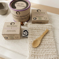 Organic Spa Gift Set, Lavender and Rosemary, Five Pieces 1