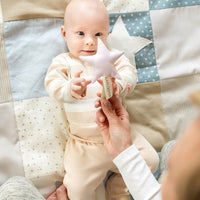 Small baby activity mat, 80x80 cm - Blue