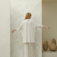 Extra Fine Merino Wide-Leg Trousers