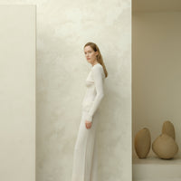 Extra Fine Merino Wide-Leg Trousers