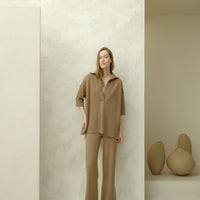 Extra Fine Merino Wool Maxi Polo
