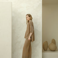 Extra Fine Merino Wide-Leg Trousers