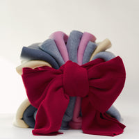 Pure Cashmere Maxi Ribbed Scarf