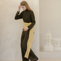 Pure Cashmere Maxi Ribbed Scarf