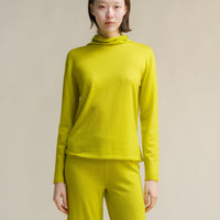 Extra Fine Merino Wool Relaxed Turtleneck (3D-Knit)-5