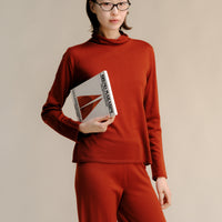Extra Fine Merino Wool Relaxed Turtleneck (3D-Knit)-3