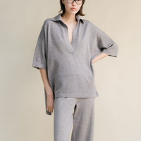 Extra Fine Merino Wool Maxi Polo