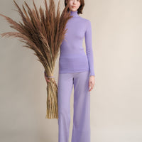 Extra Fine Merino Wide-Leg Trousers