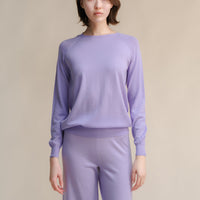 Extra Fine Merino Wool 3D-Knit Crewneck Sweater
