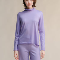 Extra Fine Merino Wool Relaxed Turtleneck (3D-Knit)-8