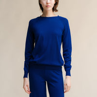 Extra Fine Merino Wool 3D-Knit Crewneck Sweater