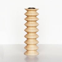 Totem Wooden Candle Holder - Tall Nº 2-0