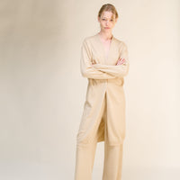 Cashmere Mix Superfine Long Cardigan (3D-Knit)