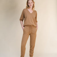 Cashmere Mix Yoga Pants (3D-Knit)-4