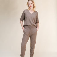 Cashmere Mix Yoga Pants (3D-Knit)-2
