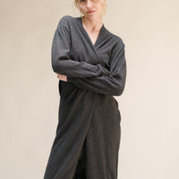 Cashmere Mix Superfine Long Cardigan (3D-Knit)