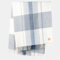 Natural Alpaca Wool Throw – Classic Tartan