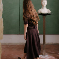 Extra Fine Merino Wool A-Line Skirt (3D-Knit)-0