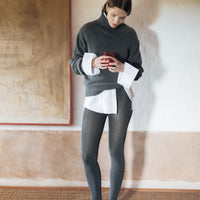 Pure Cashmere Maxi High Neck Sweater