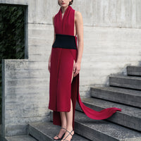 Pure Cashmere Maxi Ribbed Scarf