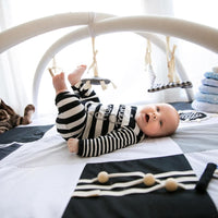 Baby Activity Mat, 100x100cm - Black and White