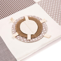 Baby Activity Mat, 100x100cm - Brown