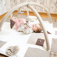 Baby Activity Mat, 120x120cm - Brown