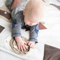 Baby Activity Mat, 120x120cm - Brown