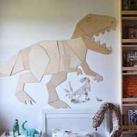 Dinosaur T-Rex – Wooden Wall Decoration