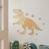 Dinosaur T-Rex – Wooden Wall Decoration