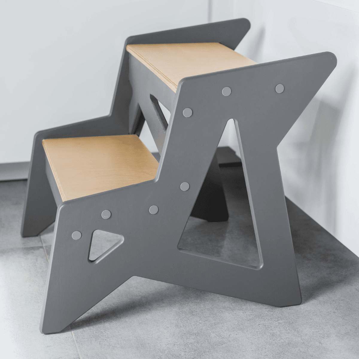 Wooden Step Stool 4