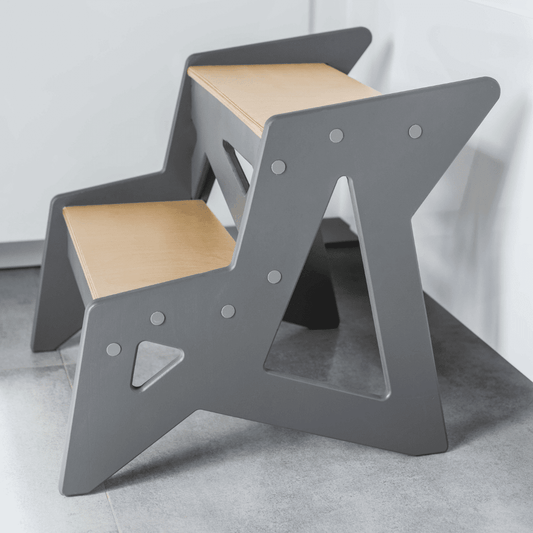 Wooden Step Stool 4