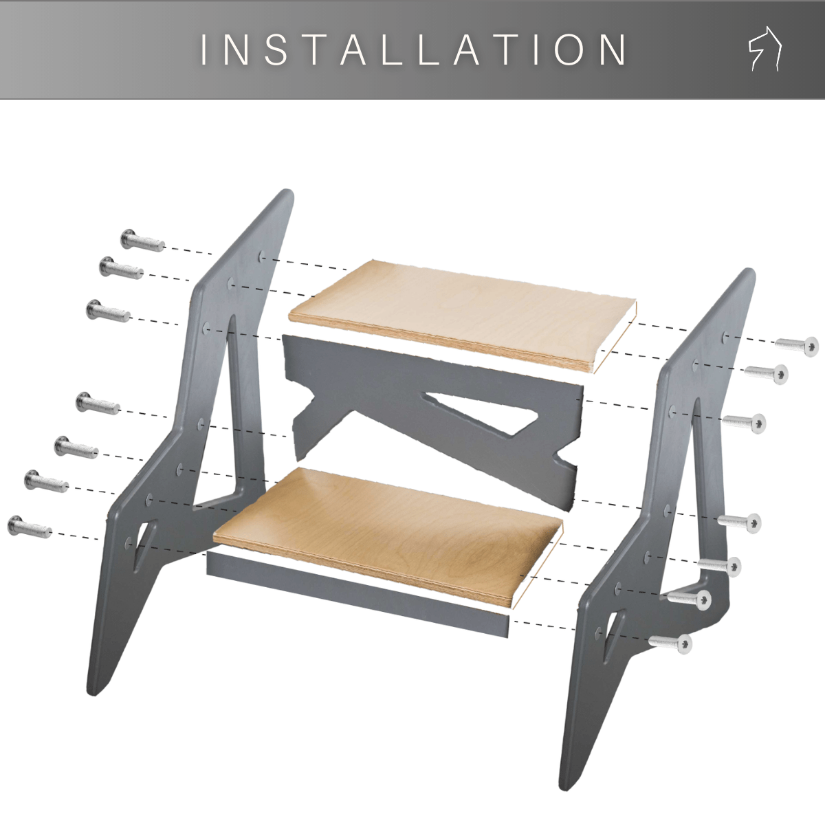 Wooden Step Stool 5
