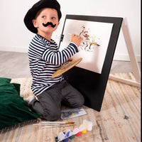 Wooden Chalkboard Easel for Kids