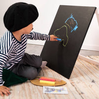 Wooden Chalkboard Easel for Kids