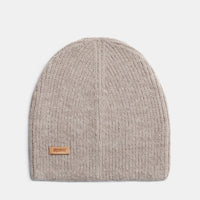 Natural Baby Alpaca Wool Fisherman's Rib Beanie