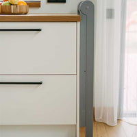 Foldable Kitchen Tower With Removable Rail