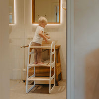 Transformable Kitchen Tower - Sleekstep, Convertible 2-in-1
