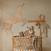 Wooden Wall Decoration - Horse/Unicorn