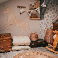 Wooden Wall Decoration - Horse/Unicorn