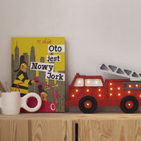 Little Lights Firetruck Lamp