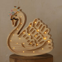 Little Lights Swan Lamp