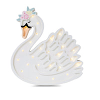 Little Lights Swan Lamp