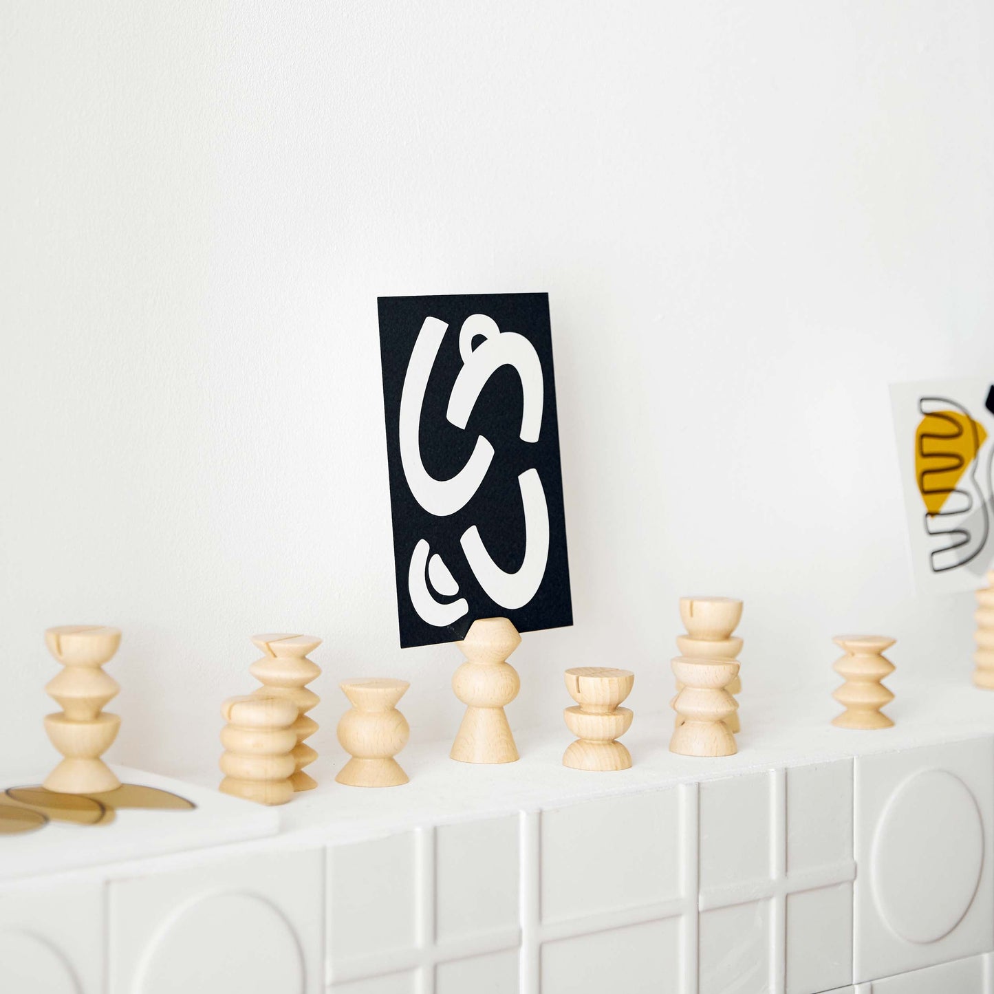 Totem Family - 10 Picture / Postcard Stands Set-3