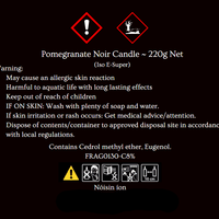 Pomegranate Noir